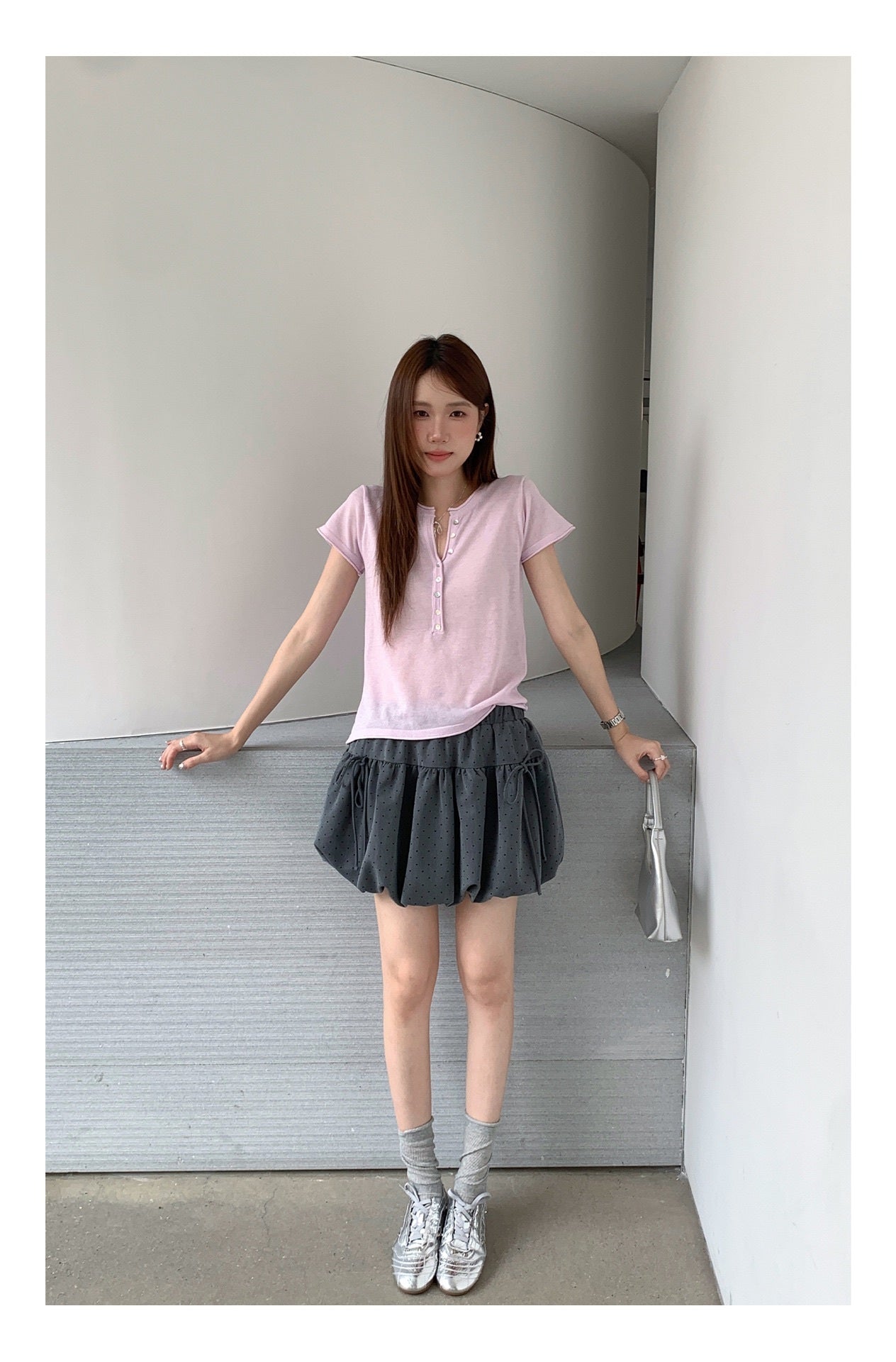 キャンディドットバルーンミニスカート