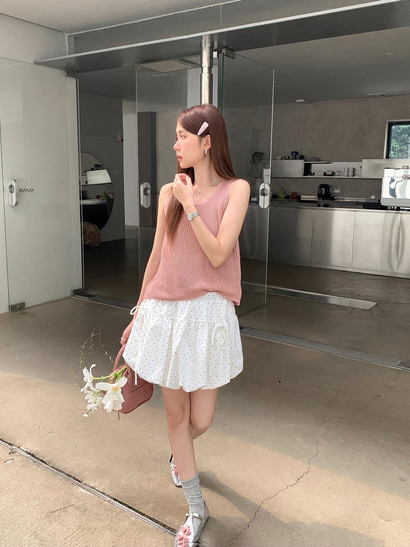 キャンディドットバルーンミニスカート