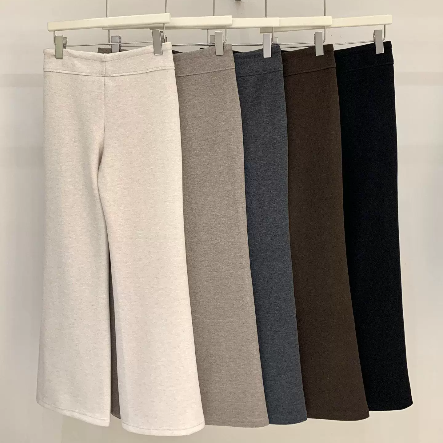 ドローストリングソフトタッチワイドパンツ