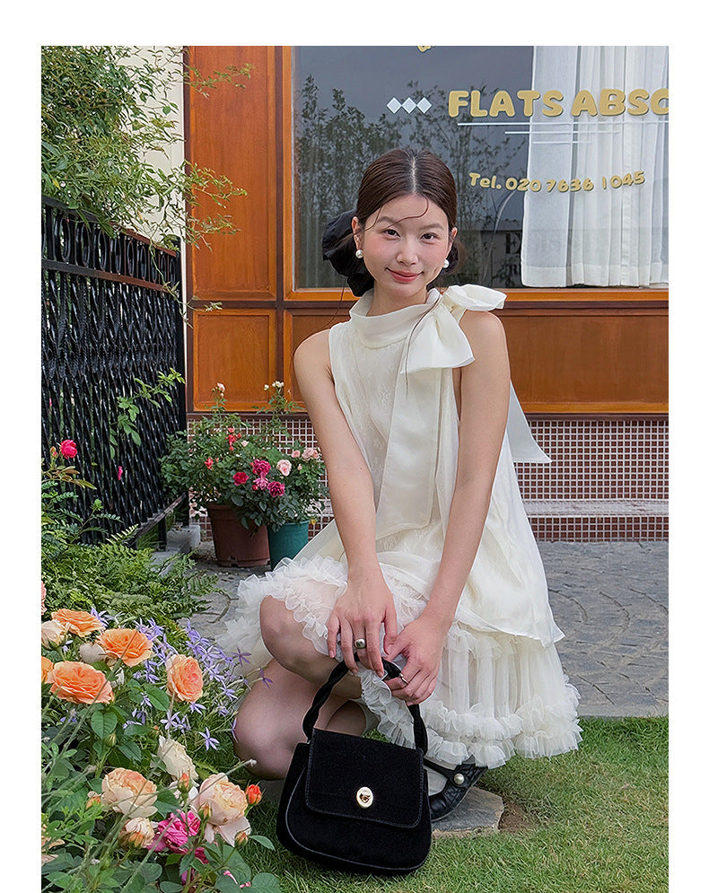 ミルフィーユチュールミニスカート