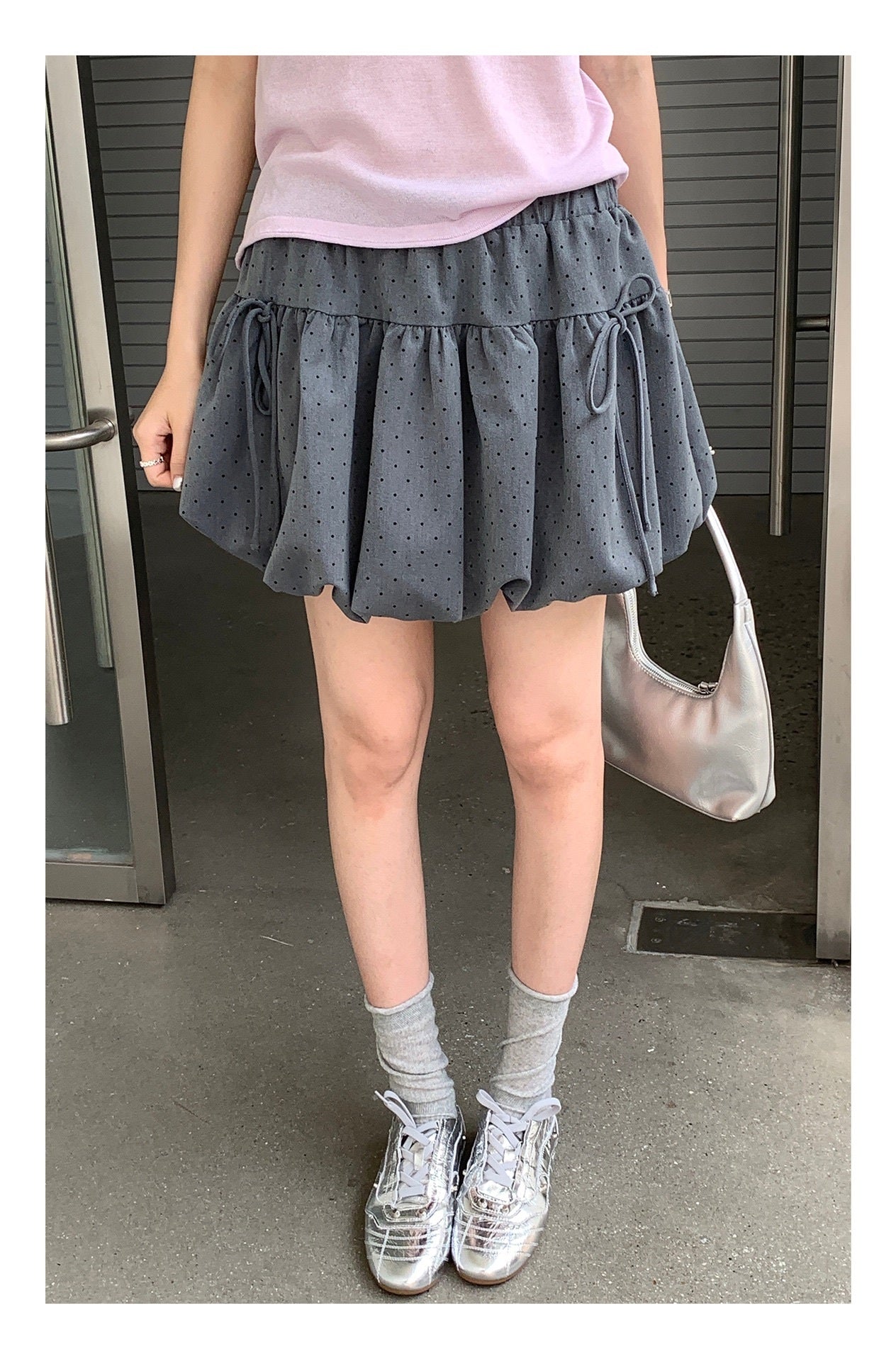 キャンディドットバルーンミニスカート